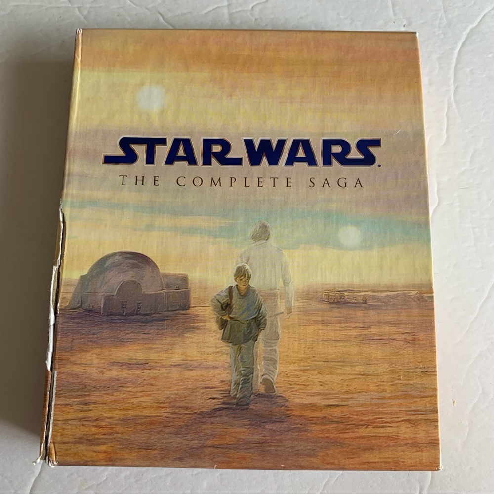 💙 Star Wars: The Complete Saga Blu-ray Box Set (Episodes I–VI)
